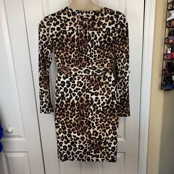 Spense Animal Print Dress - Picture 4 of 5